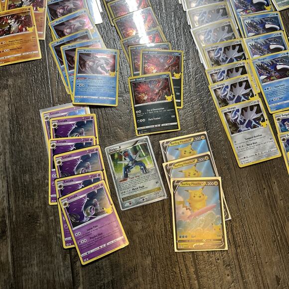 Card Lot 2021 Pokemon Celebrations Lugia & More Rare - Picture 3 of 9